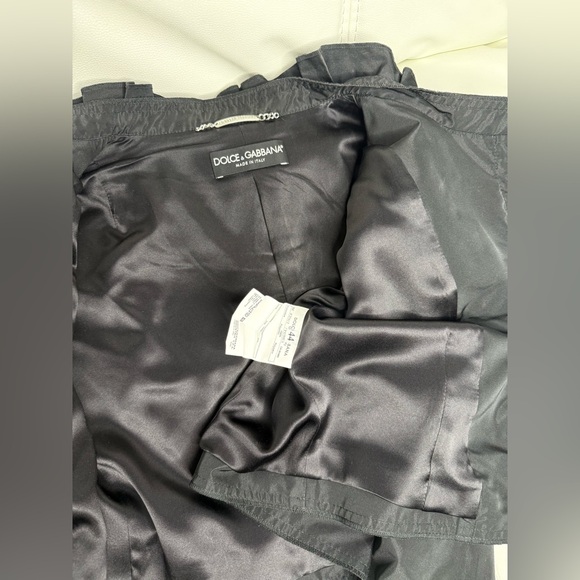 Dolce & Gabbana Elegant Black Jacket. - Picture 8 of 15